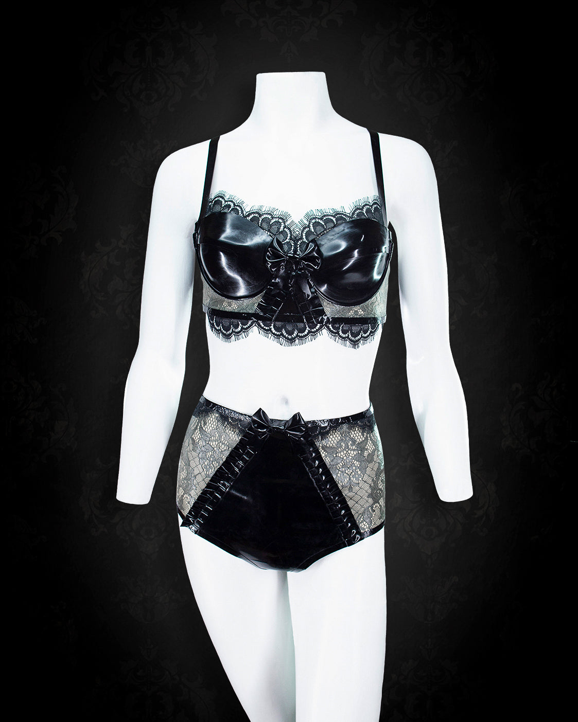 Allure - Latex Lingerie Set