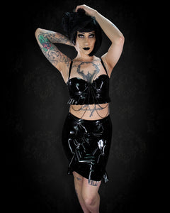 Frolic - Latex Top & Skirt