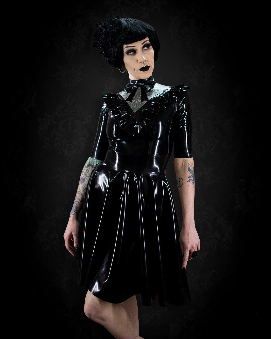 Demure - Latex Dress