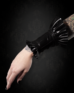 Latex Ruffle Cuffs