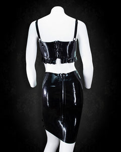 Frolic - Latex Top & Skirt